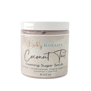 Coconut Tart Foaming Sugar Scrub